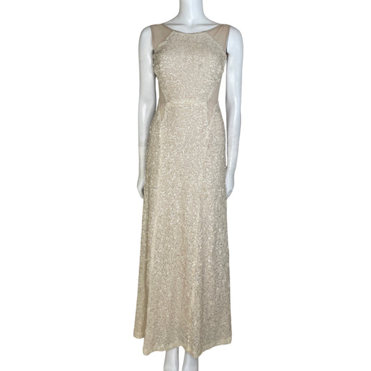 Vestido Maria Bonita Lentejuelas Blanco-Talla S