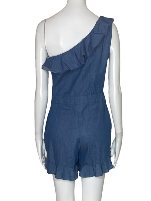 Romper Karina Grimaldi One Shoulder Azul-Talla S
