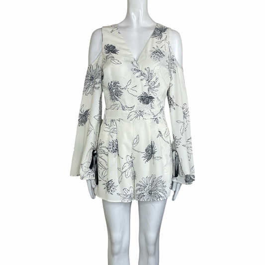 Romper J.O.A. JUST ONE ANSWER Mangas Larga Floral - Talla S