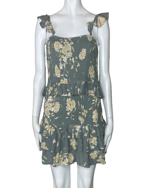 Set Blue B Collection Flores Verde-Talla L