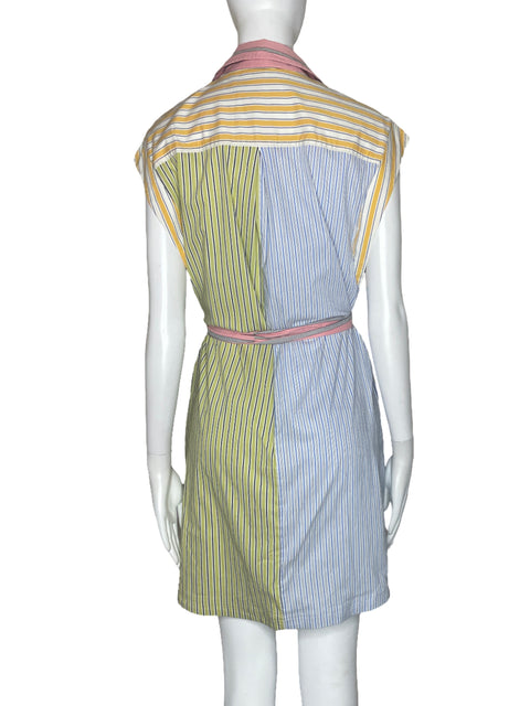 Vestido Maeve By Anthropologie Camisero Rayas Rosado-Talla XS