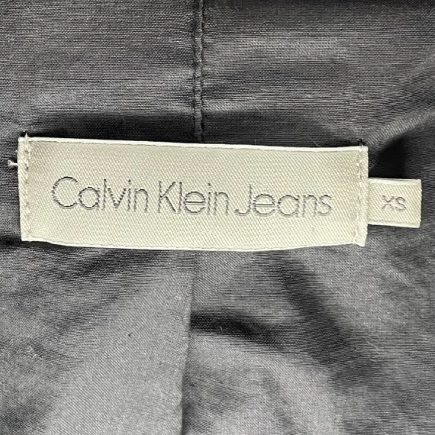 Blazer Calvin Klein Gris Plateado- Talla XS
