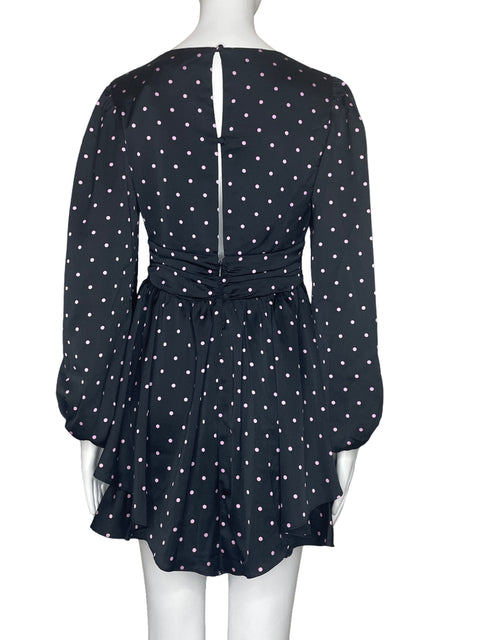 Vestido For Lover & Lemons Lunares Negro-Talla S