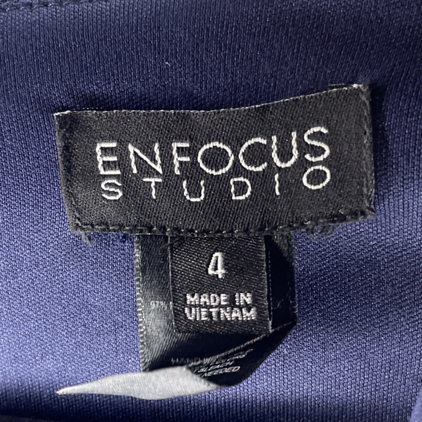 Vestido Enfocus Studio Sin Manga Azul-Talla 4