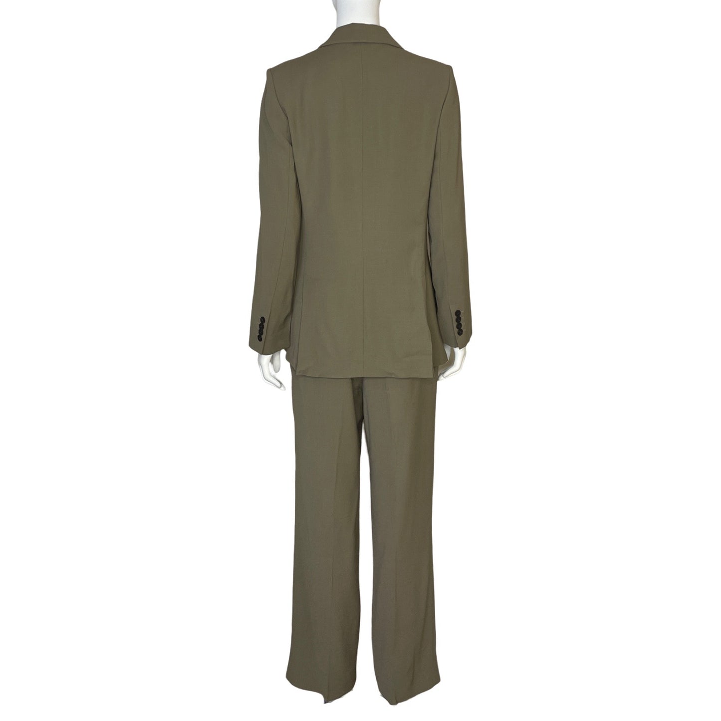 Set Massimo Dutti Blazer y Pantalón Verde - Talla 4