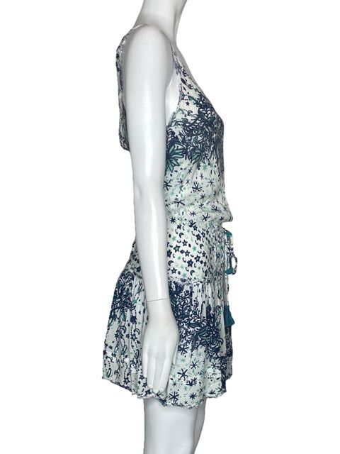 Vestido Poupette St Barth Sin Mangas Blanco-Talla S