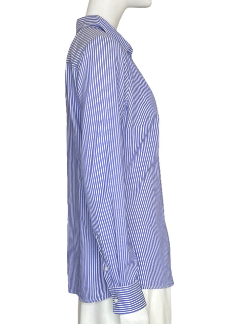 Camisa Tesoro TPS Lineas Azul - Talla 8