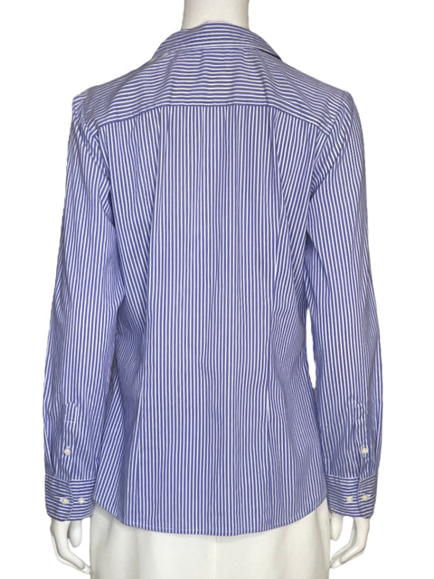 Camisa Tesoro TPS Lineas Azul - Talla 8