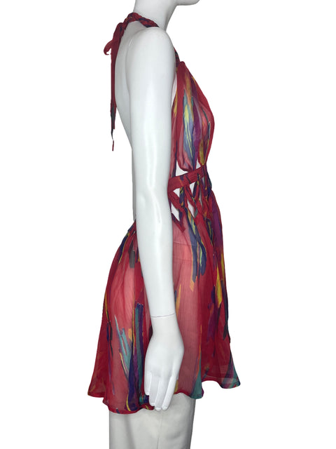 Blusa Luxxel Trensado Rojo-Talla S