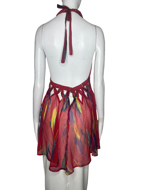 Blusa Luxxel Trensado Rojo-Talla S