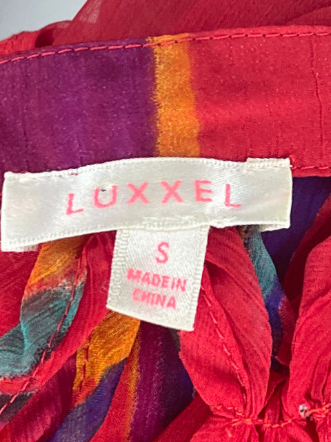 Blusa Luxxel Trensado Rojo-Talla S