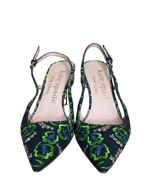 Calzado Kate Spade Valerie Slingback Pumps Azul-Talla 7.5