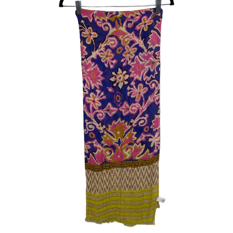 Bufanda Tesoro TPS Estampado Floral Fuscia - Talla U