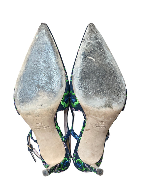Calzado Kate Spade Valerie Slingback Pumps Azul-Talla 7.5