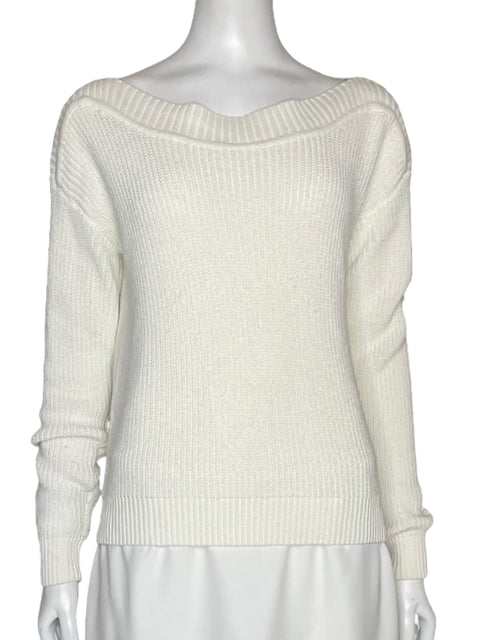 Abrigo Tiffosi Mangas Larga Blanco - Talla S