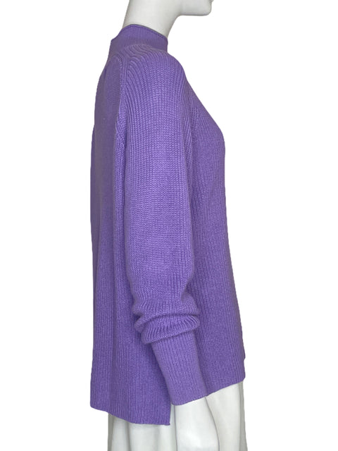 Abrigo Sfera Basic Mangas Larga Morado - Talla S