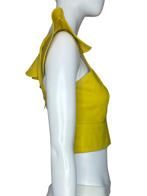 Top Monica Campaña Vuelo Amarillo-Talla S
