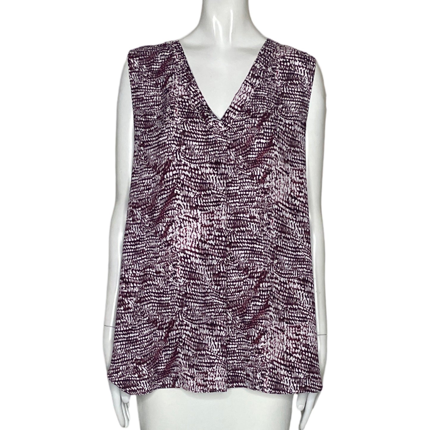 Blusa Violet + Claire Estampado Rojo-Talla XL