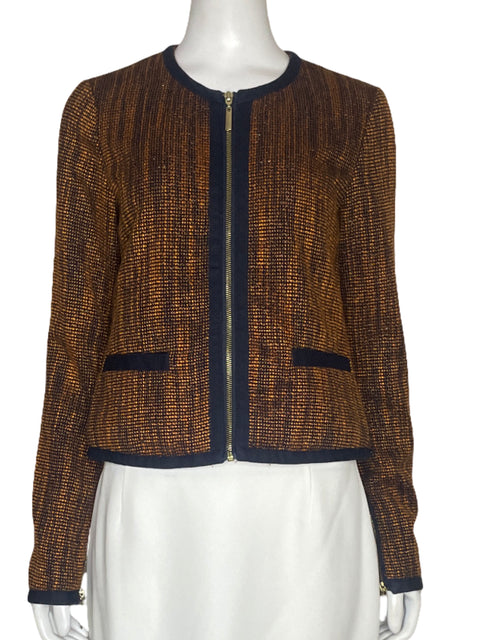 Blazer Vila Tweed Naranja - Talla S