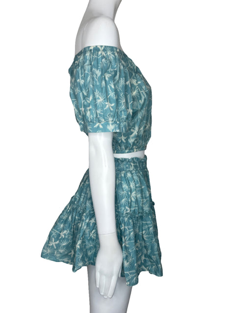 Set Eberjey Falda+Top Azul-Talla S