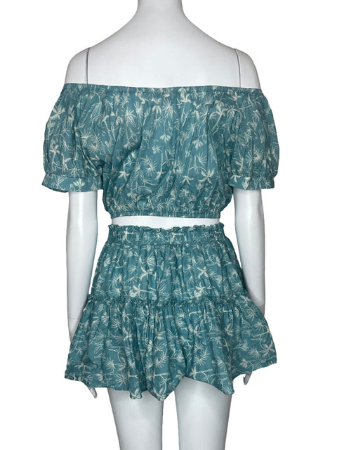 Set Eberjey Falda+Top Azul-Talla S