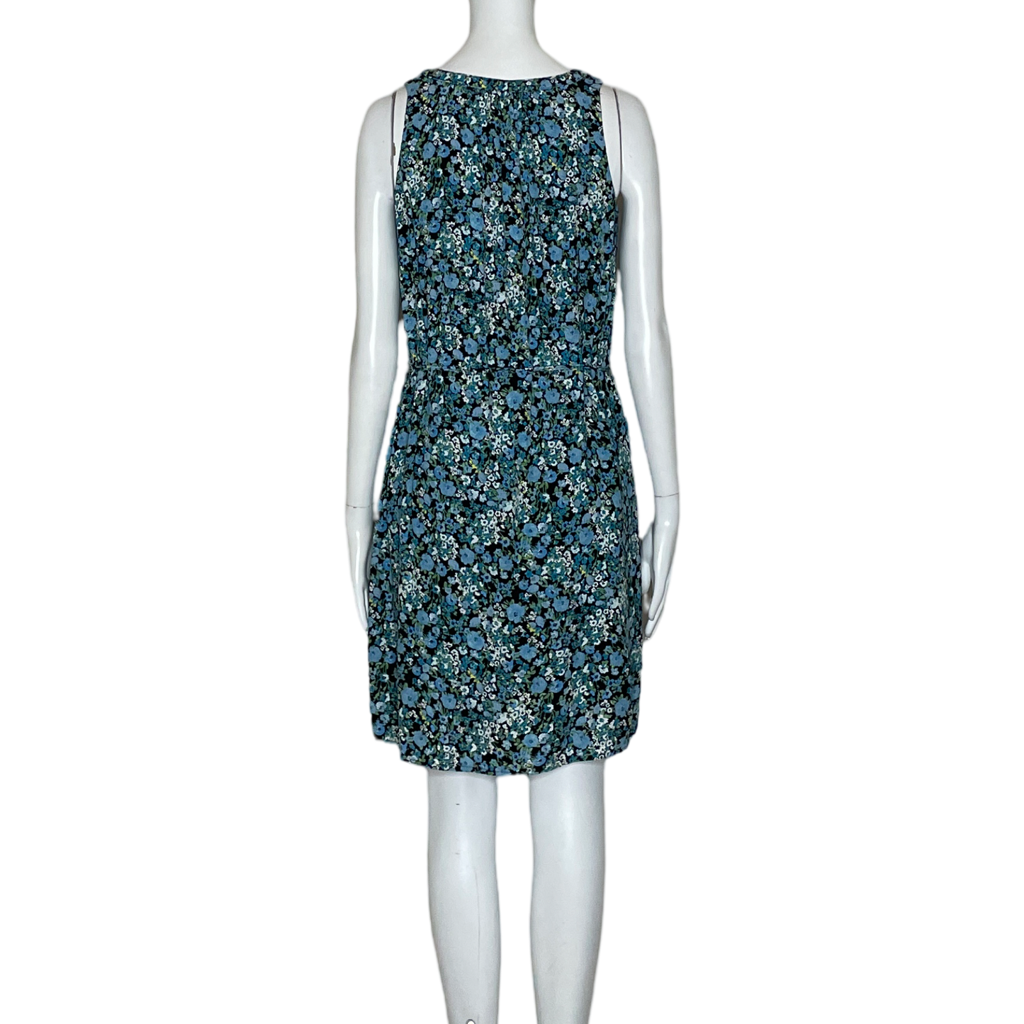 Vestido Loft Mini Floral Azul-Talla S