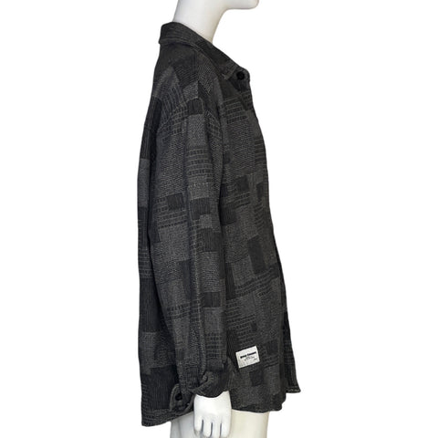 Camisa Butcher Oversize Gris-Talla M