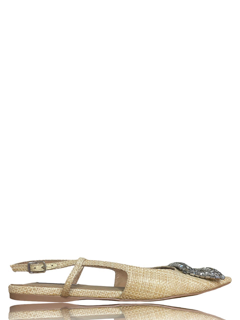 Calzado Bibi Lou Pedreria Beige-Talla 38