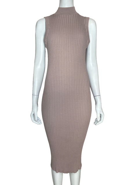 Vestido Zara Canale Beige-Talla S