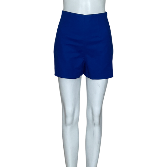 Short Zara Talle Alto Azul-Talla XS