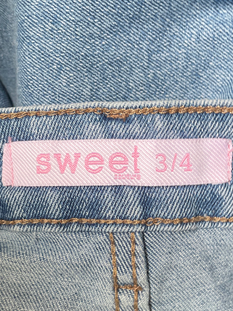 Falda Sweet Maxi Jean Azul-Talla 4