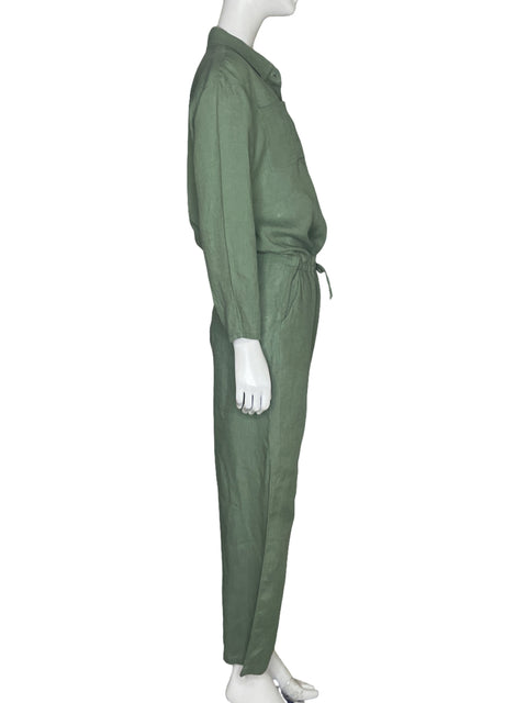 Mono Touche Manga Larga Verde-Talla M