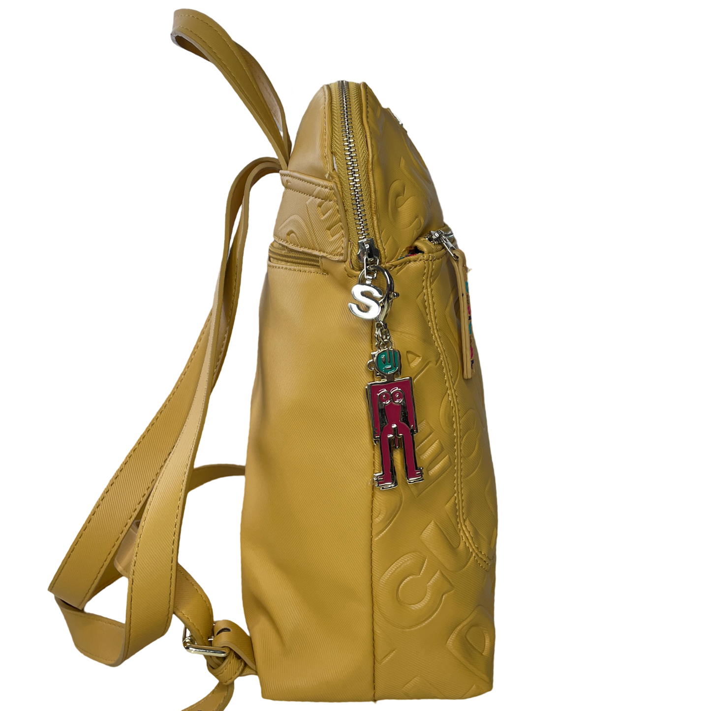 Bolso Desigual BagPack Amarillo-Talla M