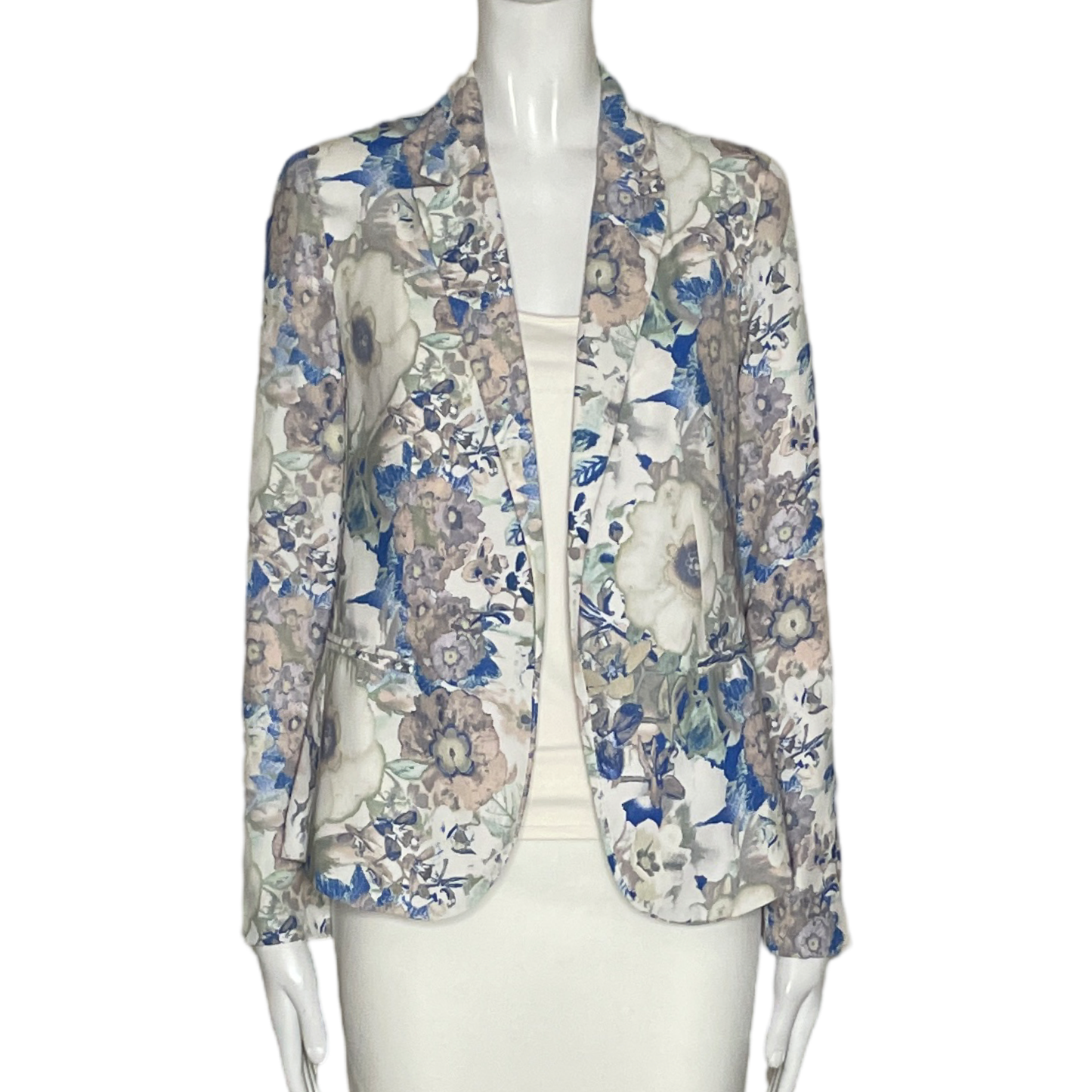 Blazer BCNU Estampado Floral Azul-Talla S