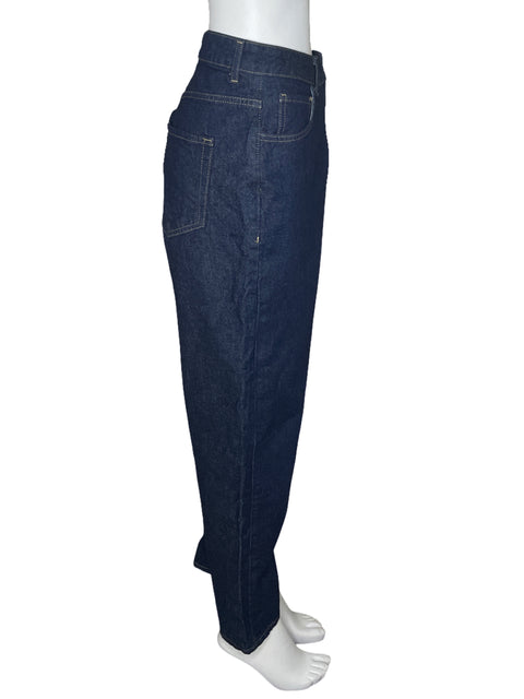 Pantalón Zara Jodhpurs Denim Azul-Talla 40