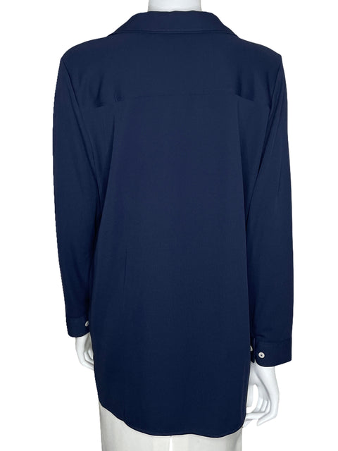 Camisa Sepiia Bowling Casual Azul-Talla XL