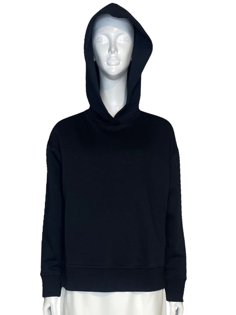 Abrigo Zara Hoodie Negro-Talla M