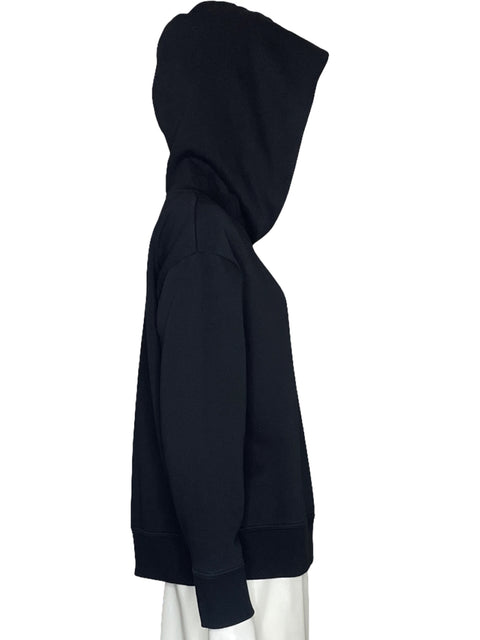 Abrigo Zara Hoodie Negro-Talla M