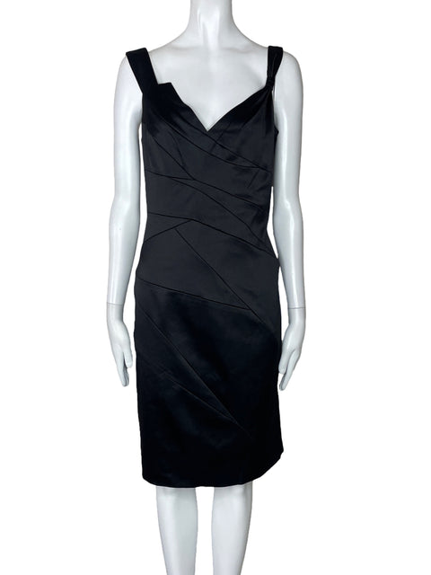 Vestido Max And Cleo Sin Mangas Midi Negro-Talla 10