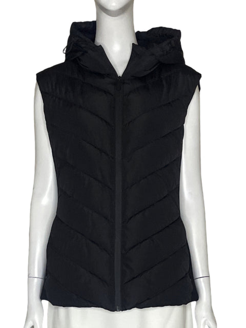 Chaleco Zara Puffy Negro-Talla L