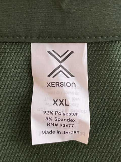 Chaqueta Xersion Bolsillos Verde-Talla XXL