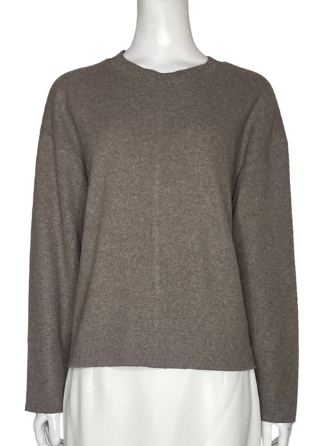 Sweater Zara Basico Marron-Talla M