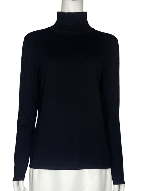 Sweater Punto Roma Negro-Talla S
