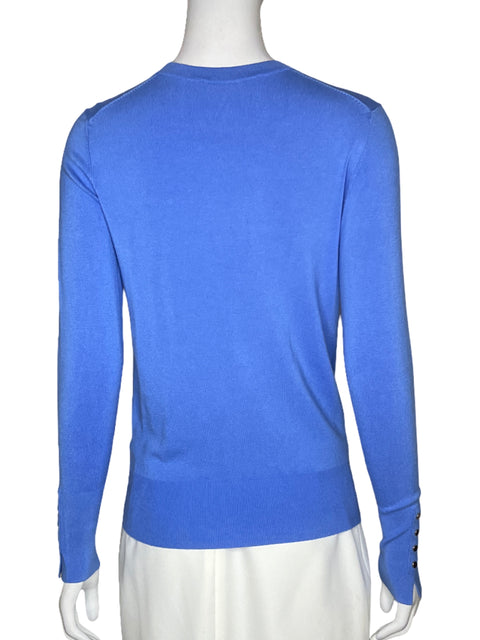 Sweater Zara Basico Azul-Talla M