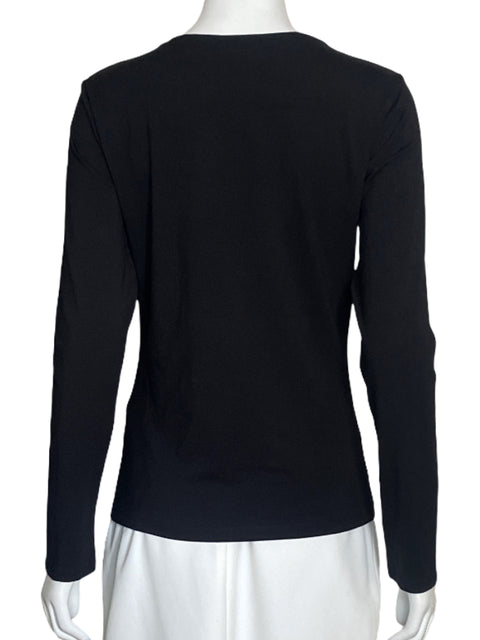 Sweater Zara Basico Negro-Talla L