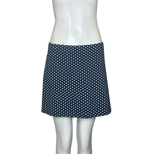 Falda ZARA Mini Estampado Puntos Azul - Talla M