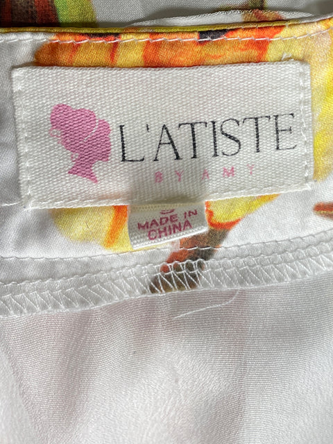 Set L'atiste Floral Vuelos Blanco-Talla S