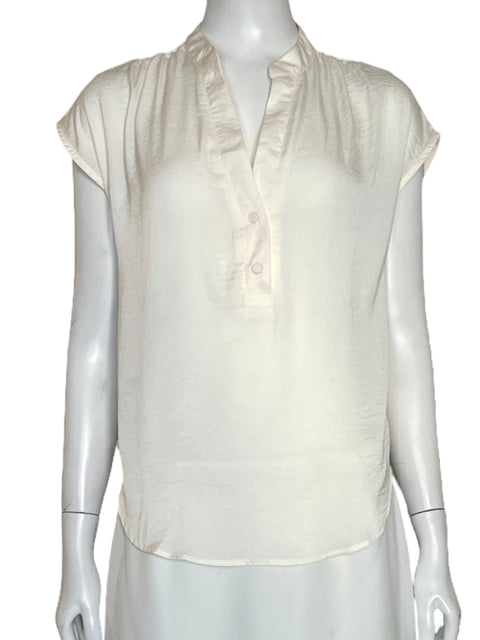 Blusa Blu Pepper Botones Blanco-Talla S