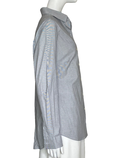 Camisa Nautica Rayas Negro-Talla L