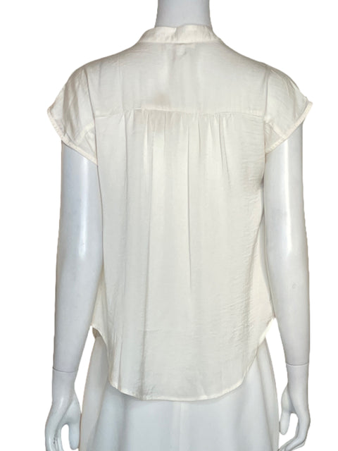 Blusa Blu Pepper Botones Blanco-Talla S